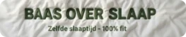 Logo Baas over slaap