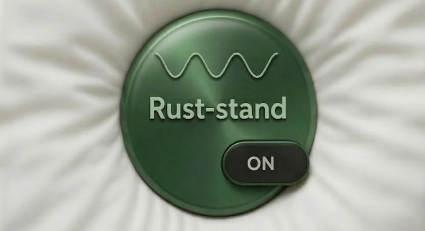 Rust-stand methode