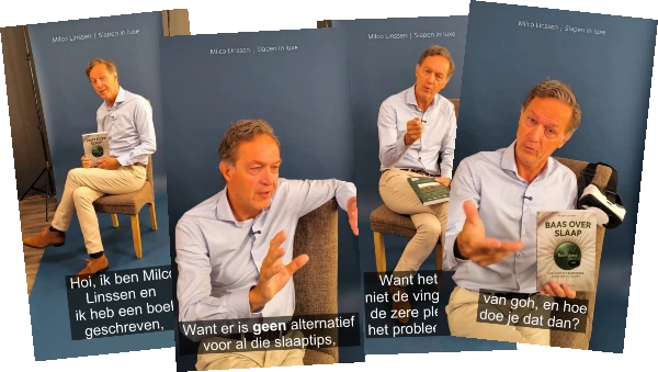Gratis video masterclass - Beter slapen - Milco Linssen
